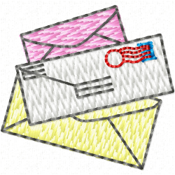 Mailbox Embroidery Design 1 Mailbox Embroidery Design 1